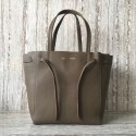 Luxury Imitation CELINE SMALL CABAS PHANTOM IN SOFT GRAINED CALFSKIN 17602 grey JH06016Pn88