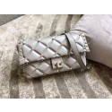 Luxury VALENTINO Candystud leather cross-body bag 9741 grey JH09869Zu29