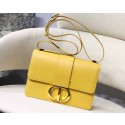 New Dior 30 MONTAIGNE CALFSKIN BAG M9203 yellow JH07064IR98