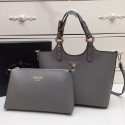 New Prada Calf leather bag 2209 grey JH05384DL25