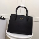 Prada Calf leather bag 1BA050 black&red JH05408MB38