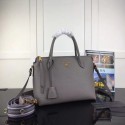 Prada calf leather bag 1BA157 grey JH05567sA28