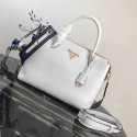 Prada Calf leather bag 1BA157 white JH05448OV44