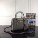 Prada Calf leather Tote Bag 1BH093 grey JH05674lH78