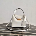 Prada Calf skin tote 1BN012 white JH05045gs78