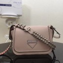 Prada Concept calf leather bag 1BD123 apricot JH05449Qa67