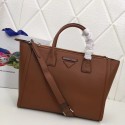 Prada Concept Leather handbag 1BA183 Brown JH05458hk64