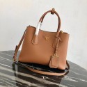 Prada Deer skin bag 1BG008 brown JH05048Sy67