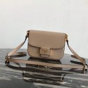 Prada Embleme Saffiano leather bag 1BD217 apricot JH05166Bt18