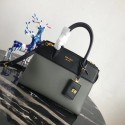 Prada Esplanade Bag 1BA046 grey&black JH05475fm32