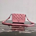 Prada Leather Prada Tress Shoulder Bag 1BD246 pink JH04926WA48