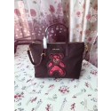 Prada Nylon cloth casual bag 1BG061 wine JH05662ys25