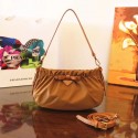 Prada Nylon cloth casual bag BN2043 apricot JH05648Zg66