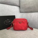 Prada Nylon Shoulder Bag 82022 red JH05158OW36