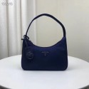 Prada Nylon tote bag 1NE515 blue JH05175aT90