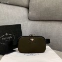 Prada Re-Edition nylon Pocket 82033 dark brown JH05073uB47