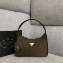 Prada Re-Edition nylon Tote bag 91204 Khaki JH05148iR14