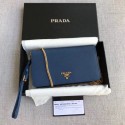 Prada Saffiano Leather Mini Bag 1HZ029 blue JH05470dJ42