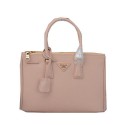 Prada Saffiano Leather Tote Bag PBN1801 Light Pink JH05345rj41