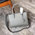 Prada tote bag BIBLIOTHEQUE SAFFIANO 1BG088 grey JH05582lu18