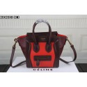 Replica 2015 Celine classic 3308 salmon pink&purplish red JH06481Qz32