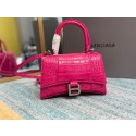 Replica Balenciaga Hourglass XS Top Handle Bag 28331S neon pink JH09365qj24