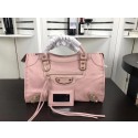 Replica Balenciaga The City Handbag Sheepskin 084334 pink JH09445Pg26