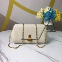 Replica Bottega Veneta Original Leather Mini Chain Bag BV6700 white JH09239EX20