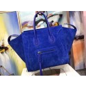 Replica Celine LUGGAGE PHANTOM Tote Bag 3372 blue JH06285jT29