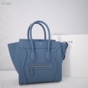 Replica CELINE MICRO LUGGAGE HANDBAG IN LAMINATED LAMBSKIN 167793-22 JH05880ap60