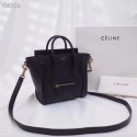 Replica CELINE NANO LUGGAGE BAG IN LAMINATED LAMBSKIN 189244-15 JH05910Ny84