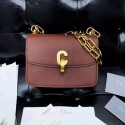 Replica DIOR 21ST FLAP BAG IN RED LAMBSKIN JH07549wr22