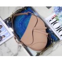 Replica Dior Mini Saddle Bag Calfskin M0447 Nude JH07173za44