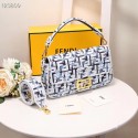 Replica FENDI fabric bag 8BR600 white JH08497nn76