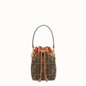 Replica FENDI MON TRESOR Mini bag in green canvas 8BS010 JH08535an47