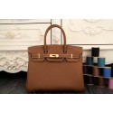 Replica Hermes Birkin 35CM Tote Bag Original Togo Leather BK35 Wheat JH01520Oh34