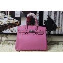 Replica Hermes Birkin H35 new model lizards pink gold(silver) JH01772Aj18