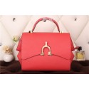 Replica Hermes kelly 35CM stirrup top handle bag 30560 red JH01757pe68