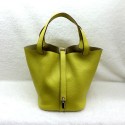 Replica Hermes Picotin Lock 22cm Bags togo Leather 1048 Lemon JH01711QF99