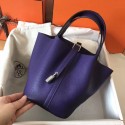 Replica Hermes Picotin Lock PM Bags Original Leather H8688 violet JH01335qj24