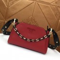 Replica Prada Calf leather shoulder bag 2032 red JH05244Ip92