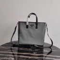 Replica Prada Re-Edition nylon tote 1BD071 2VG064 grey JH04949TN94