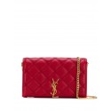 Replica SAINT LAURENT leather shoulder bag Y585031 red JH07792pb70