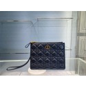 Replica SMALL DIOR CARO DAILY POUCH S5085U BLACK JH06719TN94