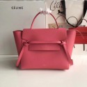 Replica Top Celine Belt Bag Origina Leather Tote Bag A98311 rose JH06198Zf62