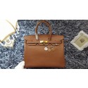 Replica Top Hermes Birkin 35cm tote bag litchi leather H35 naturals JH01696Lo91