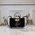 Replica VALENTINO Origianl Leather Bag V0052H Black JH09669TN94