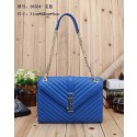 Replica Yves Saint Laurent hot style shoulder bag 26584 blue JH08382pb70