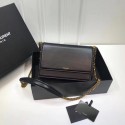 SAINT LAURENT Bellechasse leather shoulder bag 513667 black JH08116Bt18