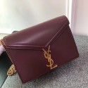 SAINT LAURENT Cassandra shoulder bag 96156 Burgundy JH07986tp88